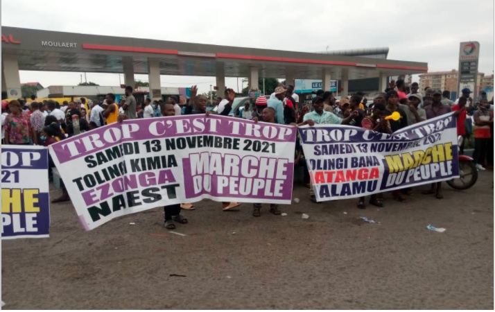 marche du bloc Patriotique