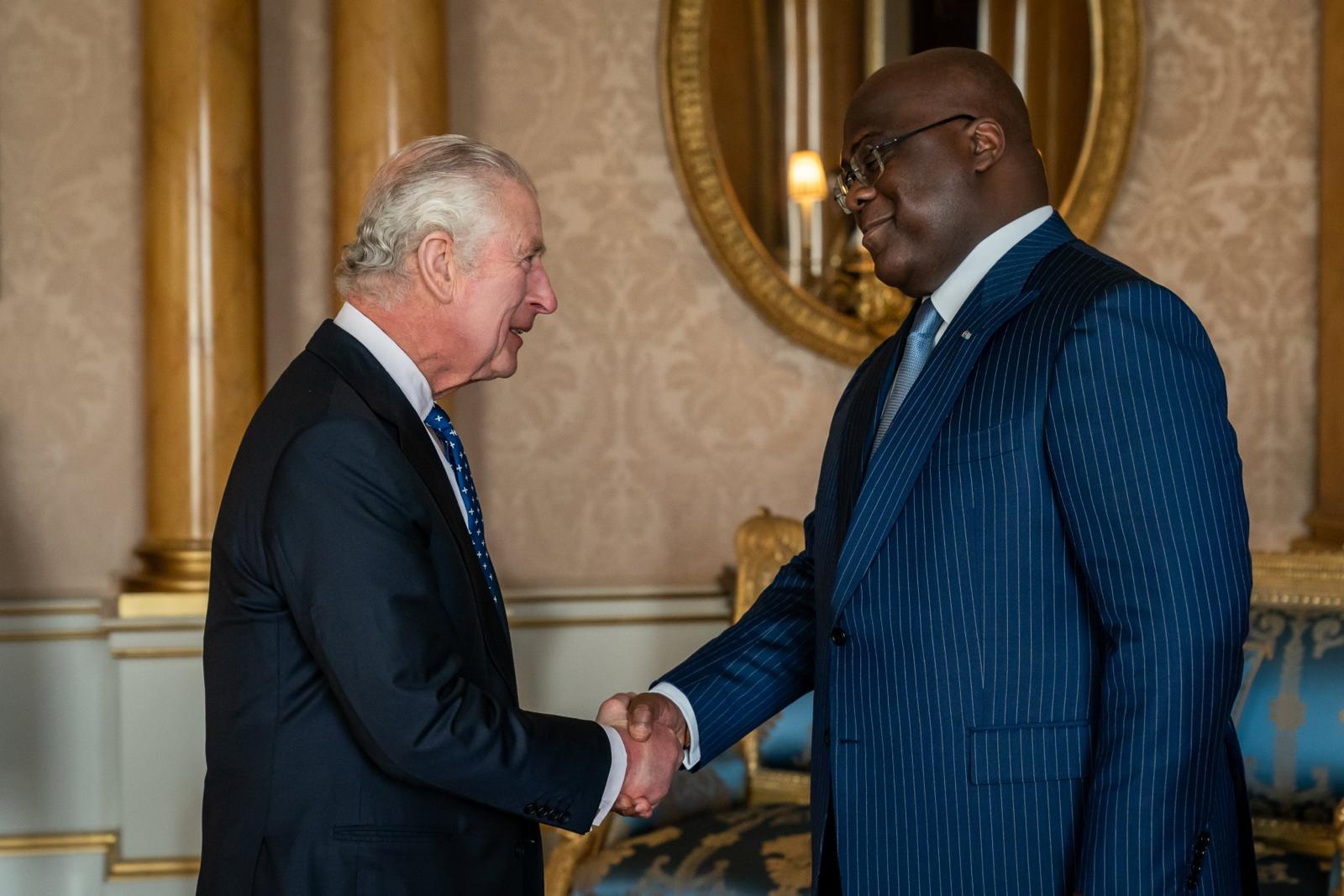 Tshisekedi et le Roi Charles III