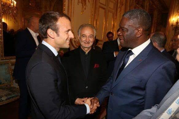 Macron et Mukwege