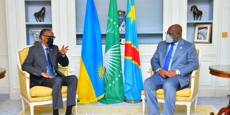 Tshisekedi et Kagame