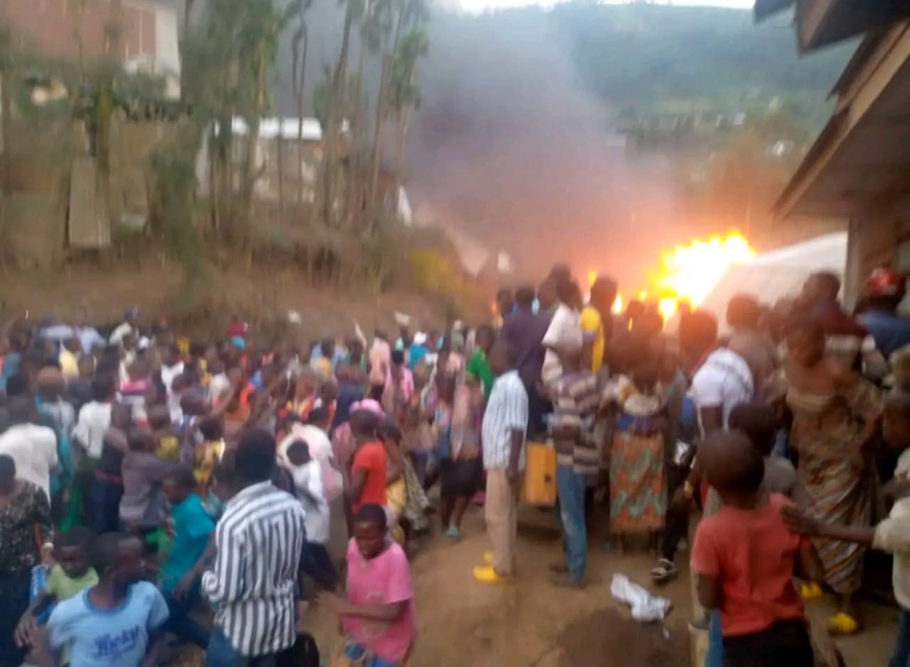 Incendie à Masisi