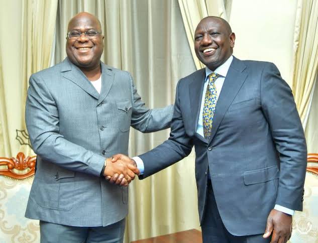 William Ruto et Tshisekedi