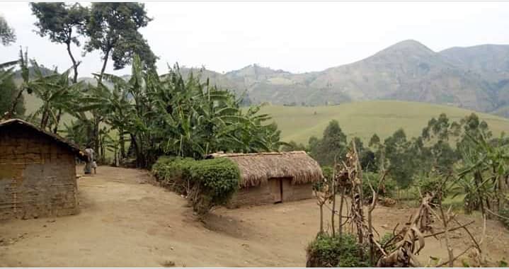 Une vue sur un village de Masisi_photo laplumeinfos.net