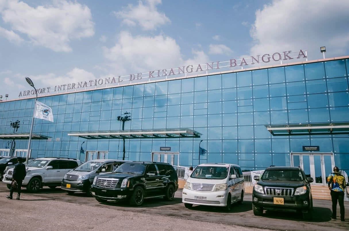 l'aéroport de Bangboka