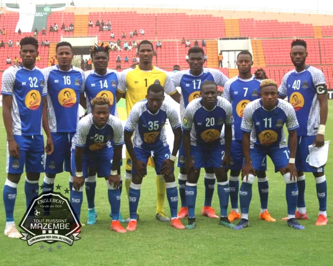 Le Tout-Puissant Mazembe lors d'un match/ photo droits tierces