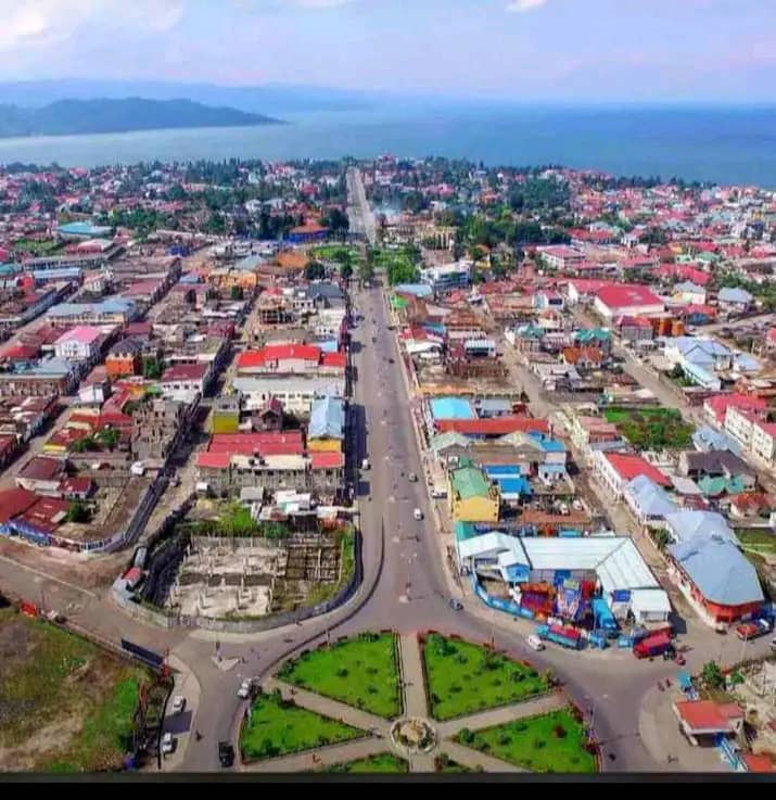 Goma vue de la ville