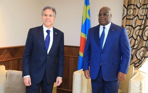 Blinken et Tshisekedi