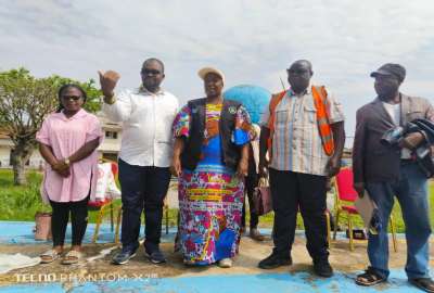 Maire de Kananga et la direction de Fogeka