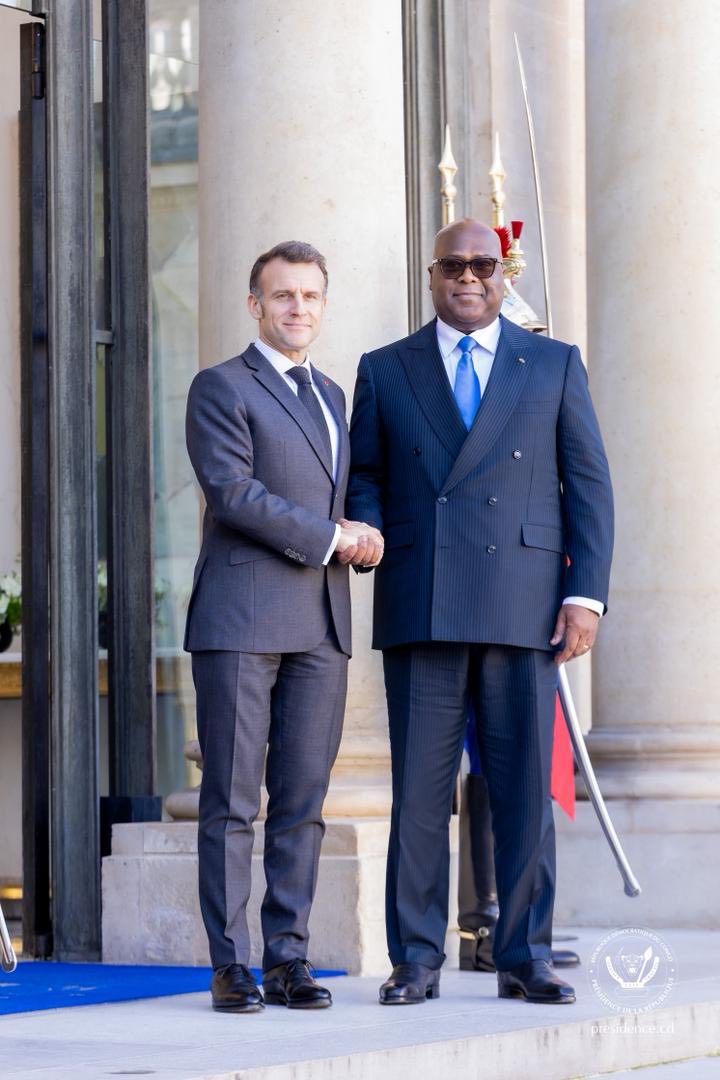 Tshisekedi et Macron