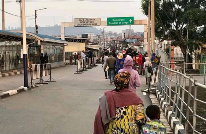 retour a Goma -photos des droits tiers