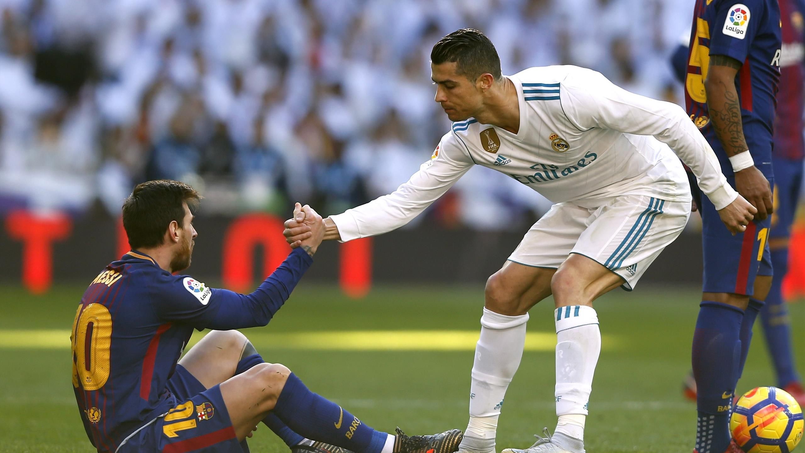 L. Messi et C. Ronaldo