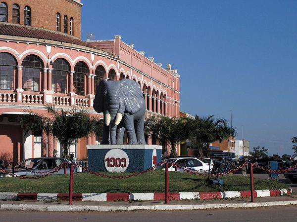 Vue  sur la ville de Lubumbashi