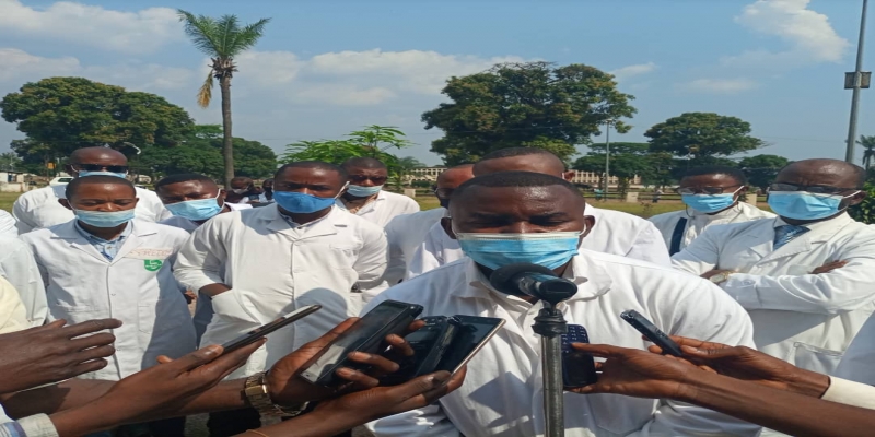 Marche des médecins de Kananga_Photo tiers