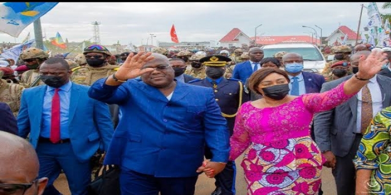 Felix Tshisekedi et Denise Nyakeru