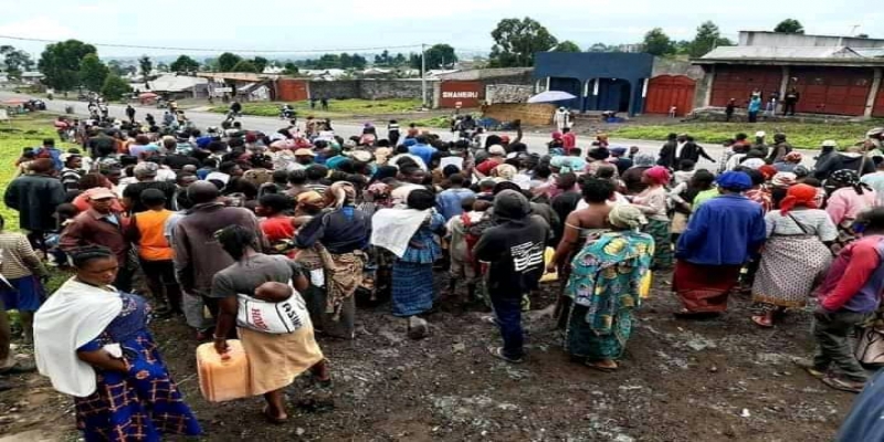 les sinistrés hébergés à Kayembe ont manifesté