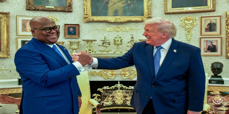 Tshisekedi et Trump