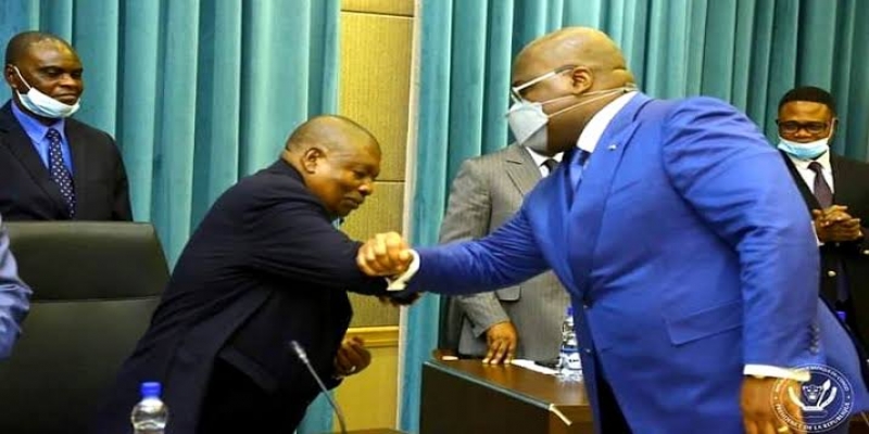 Kimbangu et Tshisekedi