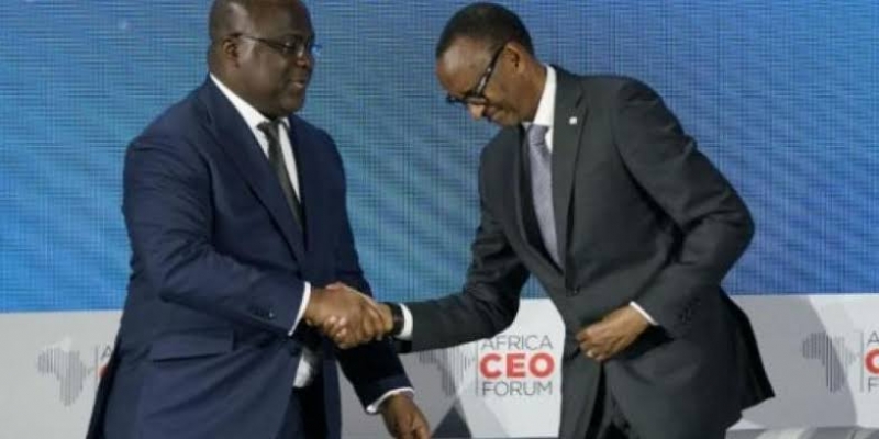 Tshisekedi et Kagame