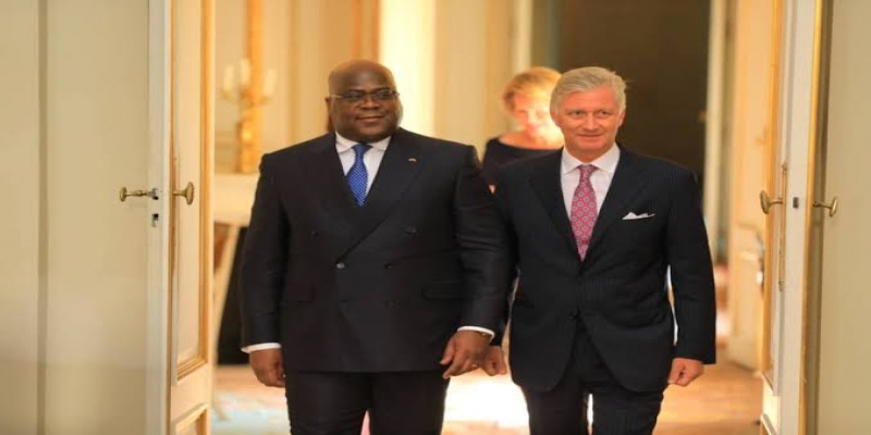 Félix Tshisekedi et le Roi des Belges