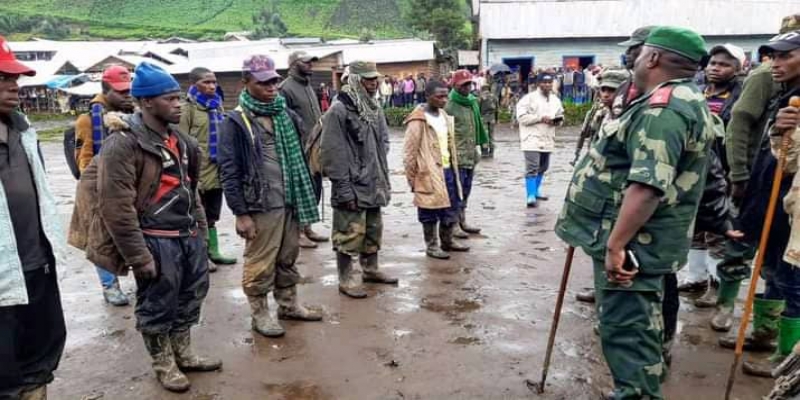 Reddition des rebelles à Masisi_photo des droits tiers