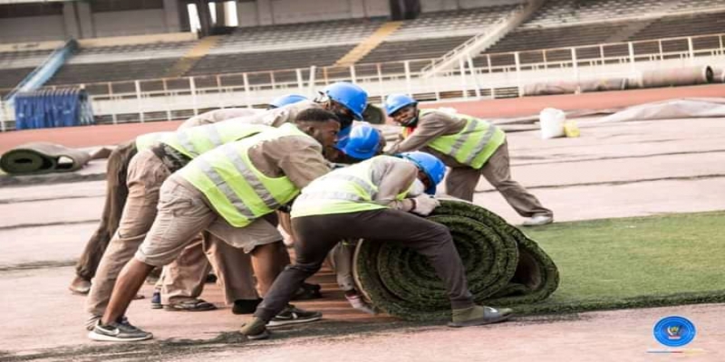 Réhabilitation du stade de Martyrs_ph des droits tiers