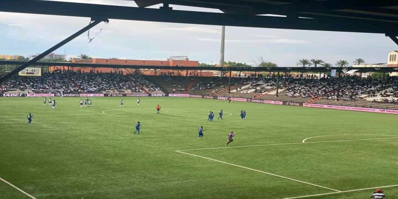 C2 CAF TP Mazembe devant l'AS Otohô