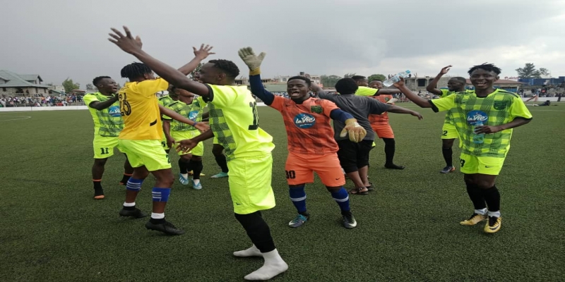 Kabasha vsVirunga ligue 2 _photo des droits tiers