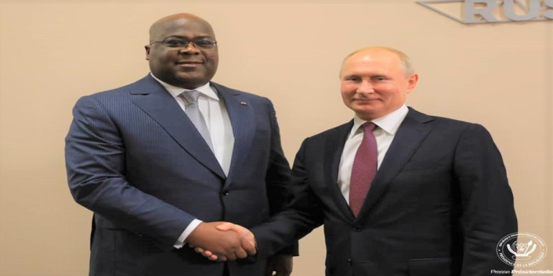 Felix Tshisekedi et Poutine