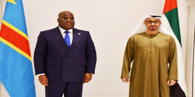 Felix Tshisekedi a Abou Dhabi