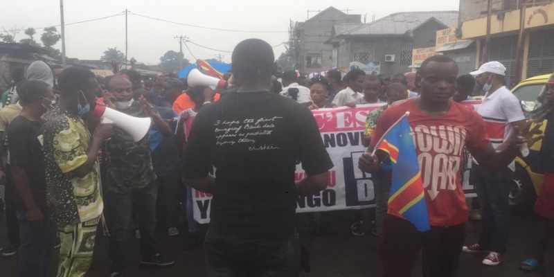 Marche de protestation opposition RDC