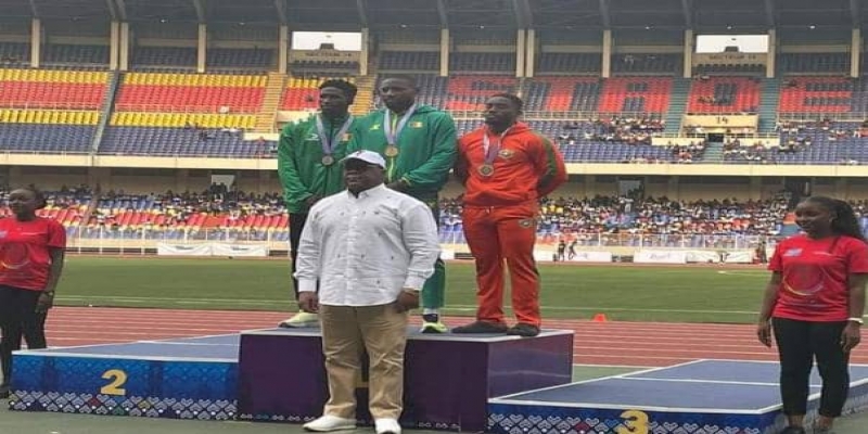 IXes Jeux de la Francophonie : Félix Tshisekedi remet les médailles aux vainqueurs de 100m