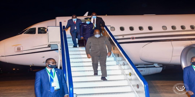 FelixTshisekedi retour a Goma _photo présidence de la RDC