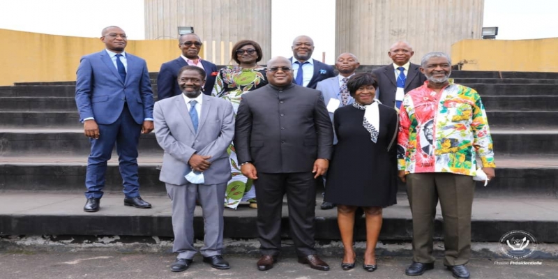 Président de la RDC et la famille Lumumba_Photo présidence