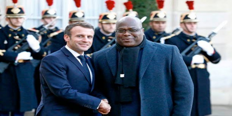 Macron et Tshisekedi