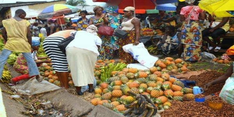 le marché Matadi-Kibala