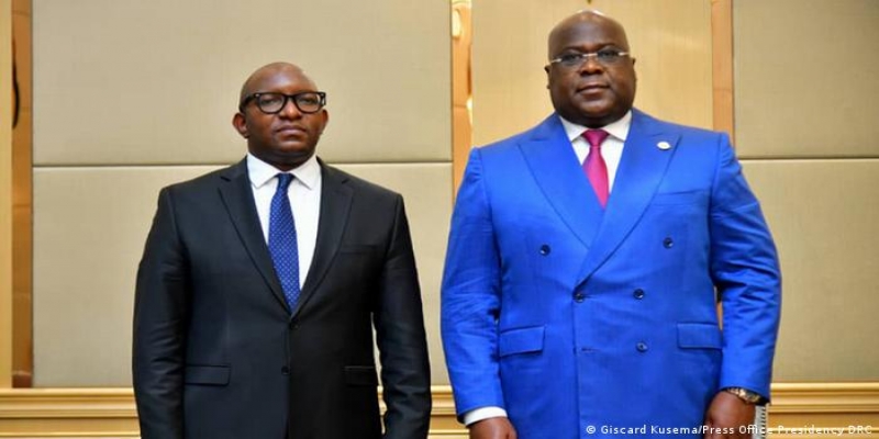 Sama LUKONDE Premier Minsitre de la RDC et Felix Tshisekedi