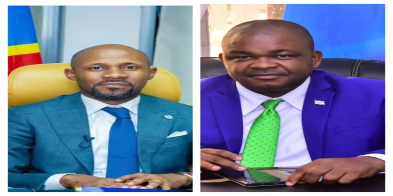 Génie Kande et Patrick MUYAYA