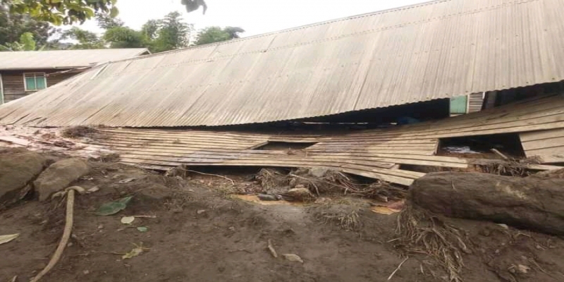 Masisi/Catastrophe naturelle : plus de 80 domiciles inondés à Shasha_photo des droits tiers