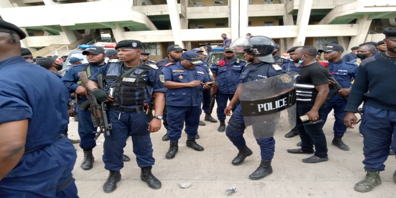 Police au stade de Martyre