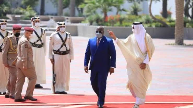 Tshisekedi au Qatar