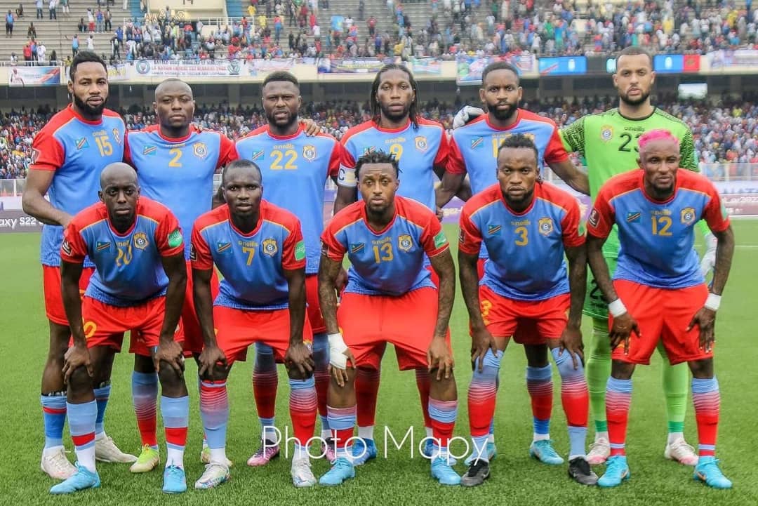 Les Léopards de la RDC lors d'un match / photo droits tierces