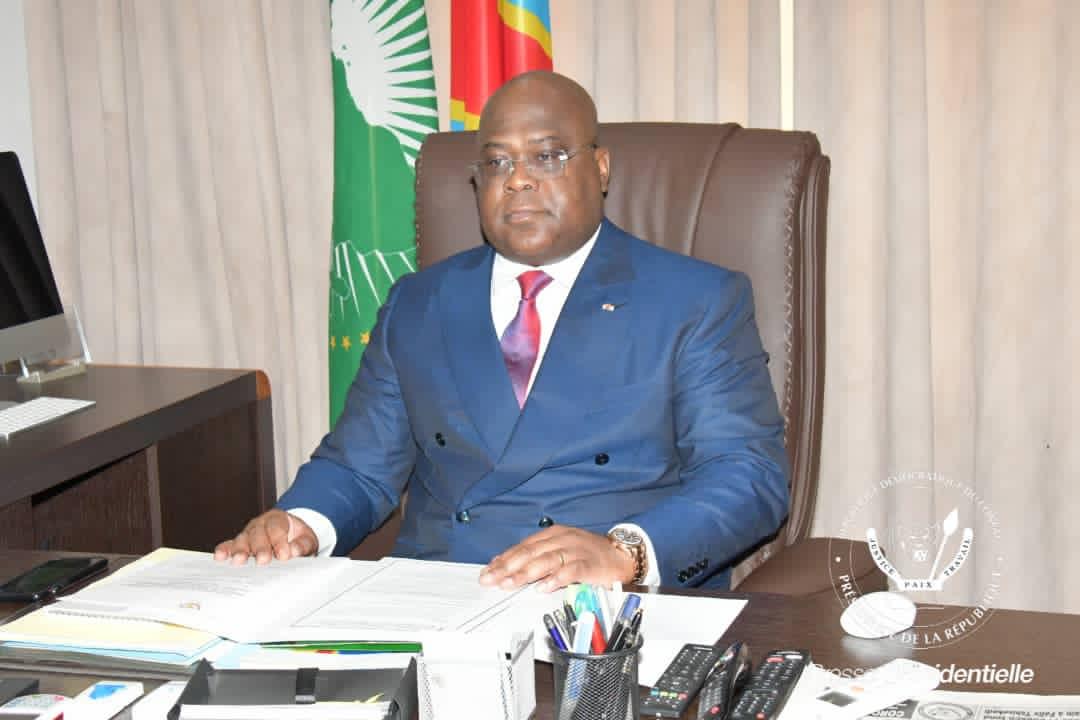 Président Felix Tshisekedi Photo presse présidentielle