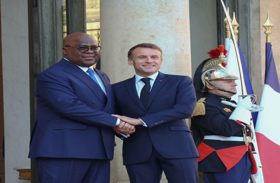 Tshisekedi et Macron