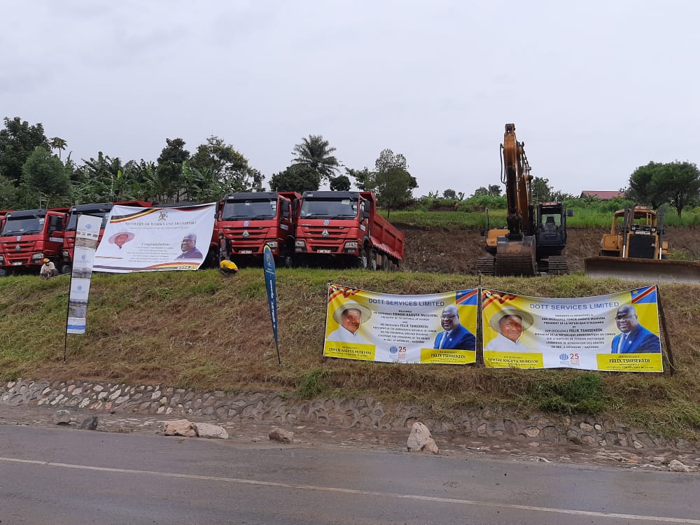 lancement travaux route RDC-Ouganda_photo des droits tiiers