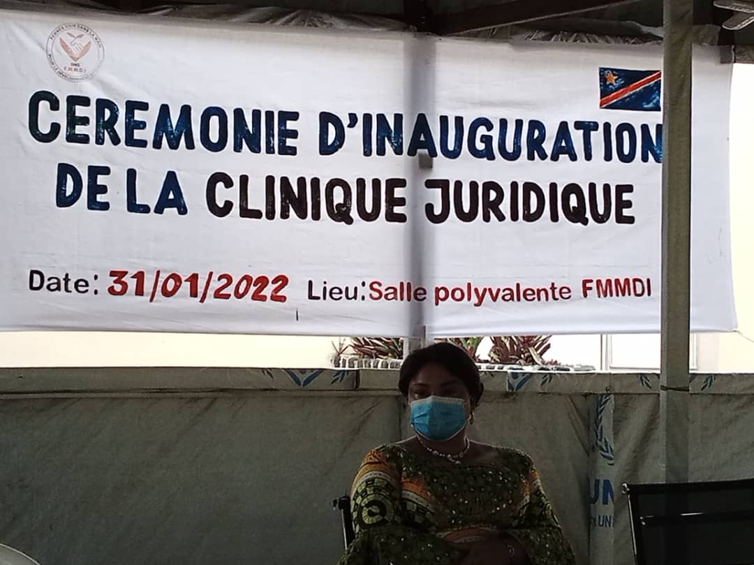 Kananga : L'ONG F.M.M.D.I inaugure sa clinique juridique