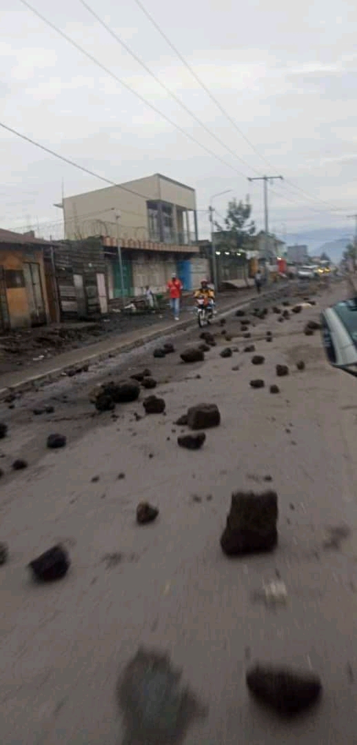 Manifestation à Goma contre Hector Cuper