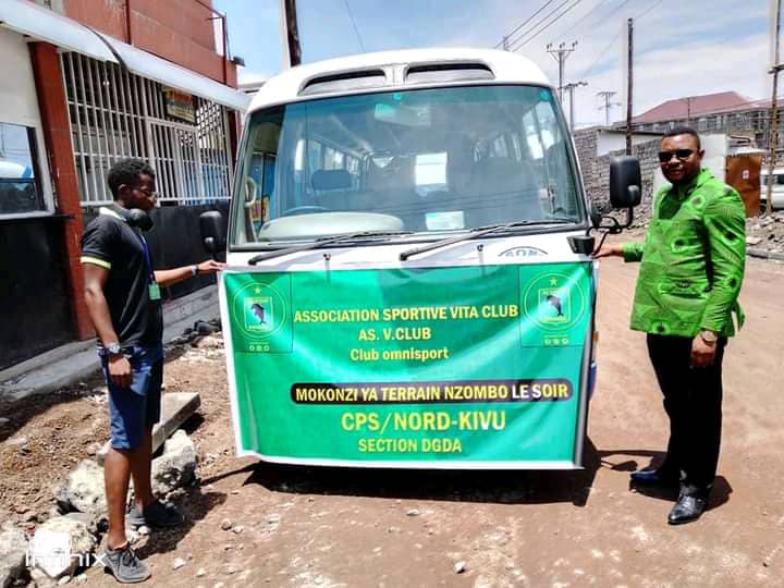 Comité d'accueil Vclub a Goma