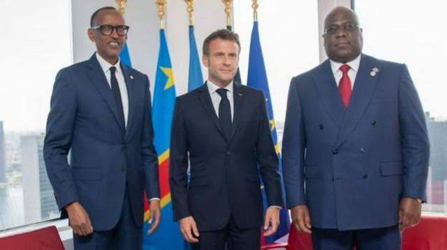 Macron et Tshisekedi