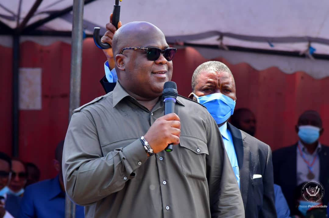 Felix Tshisekedi s'adresse a la population de Goma_photo presidence