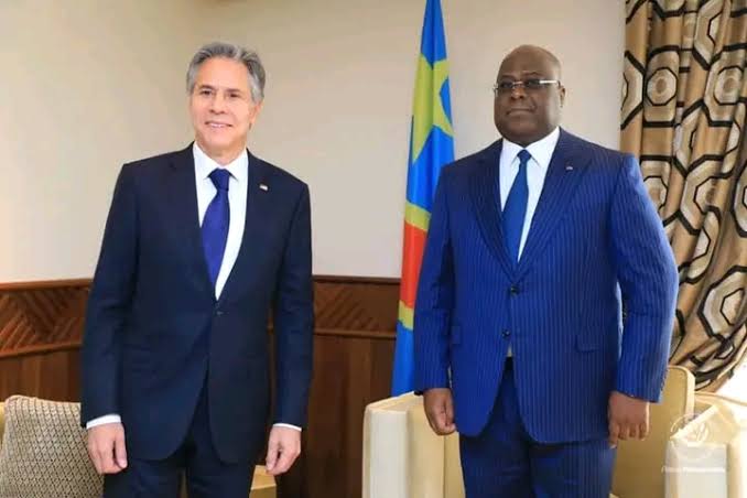 Blinken et Tshisekedi